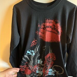 Black and Red Graphic Kids Shirt